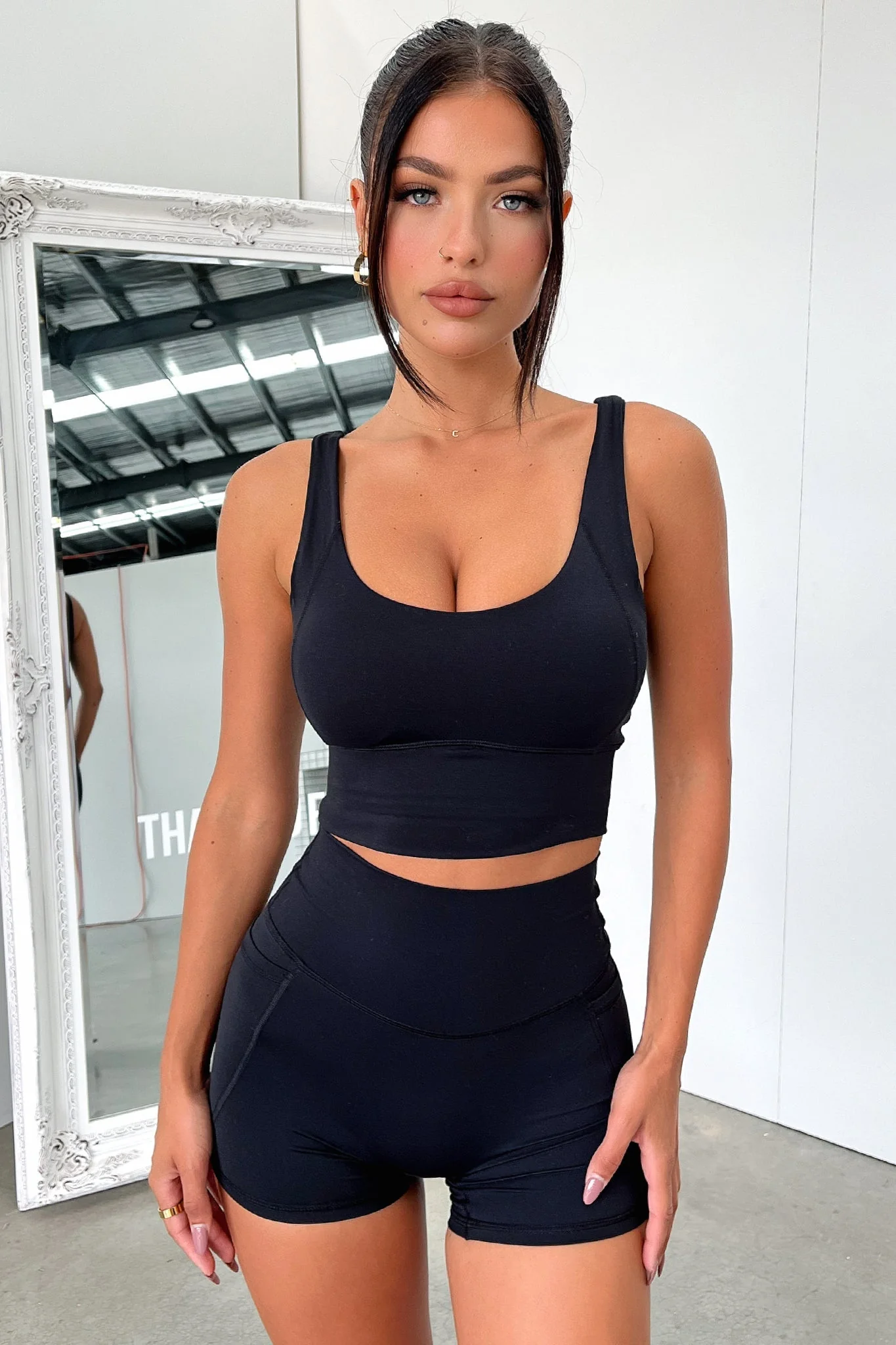 Kian Sports Bra - Black