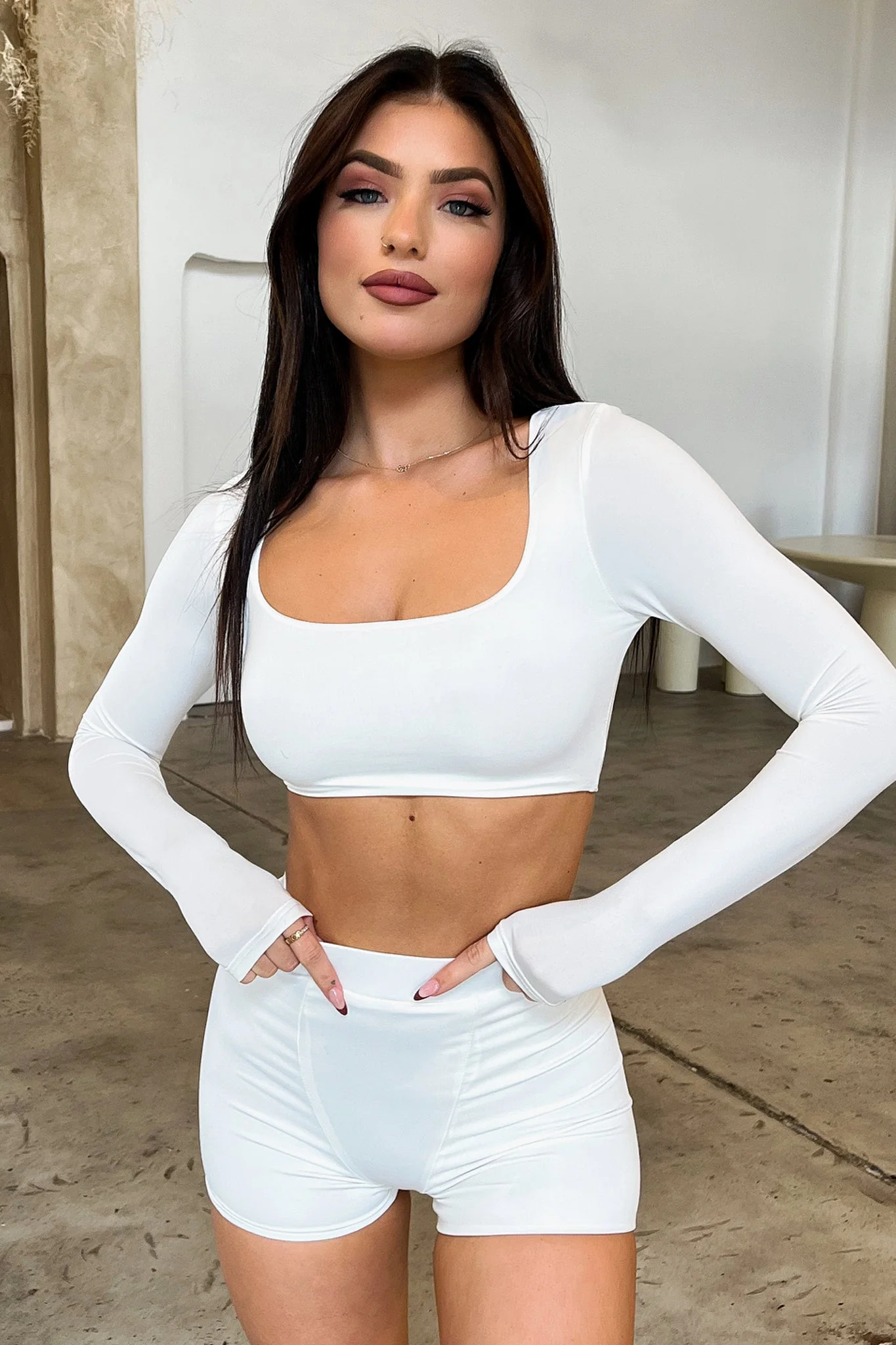 Vacay Shorts - White