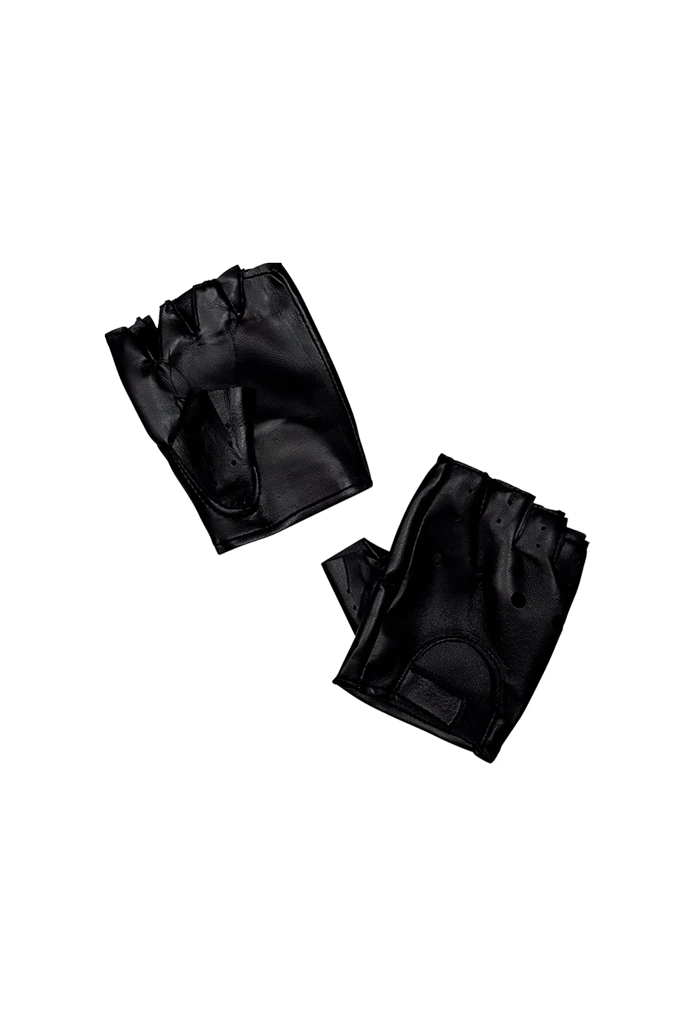 Raider Fingerless Gloves - Black