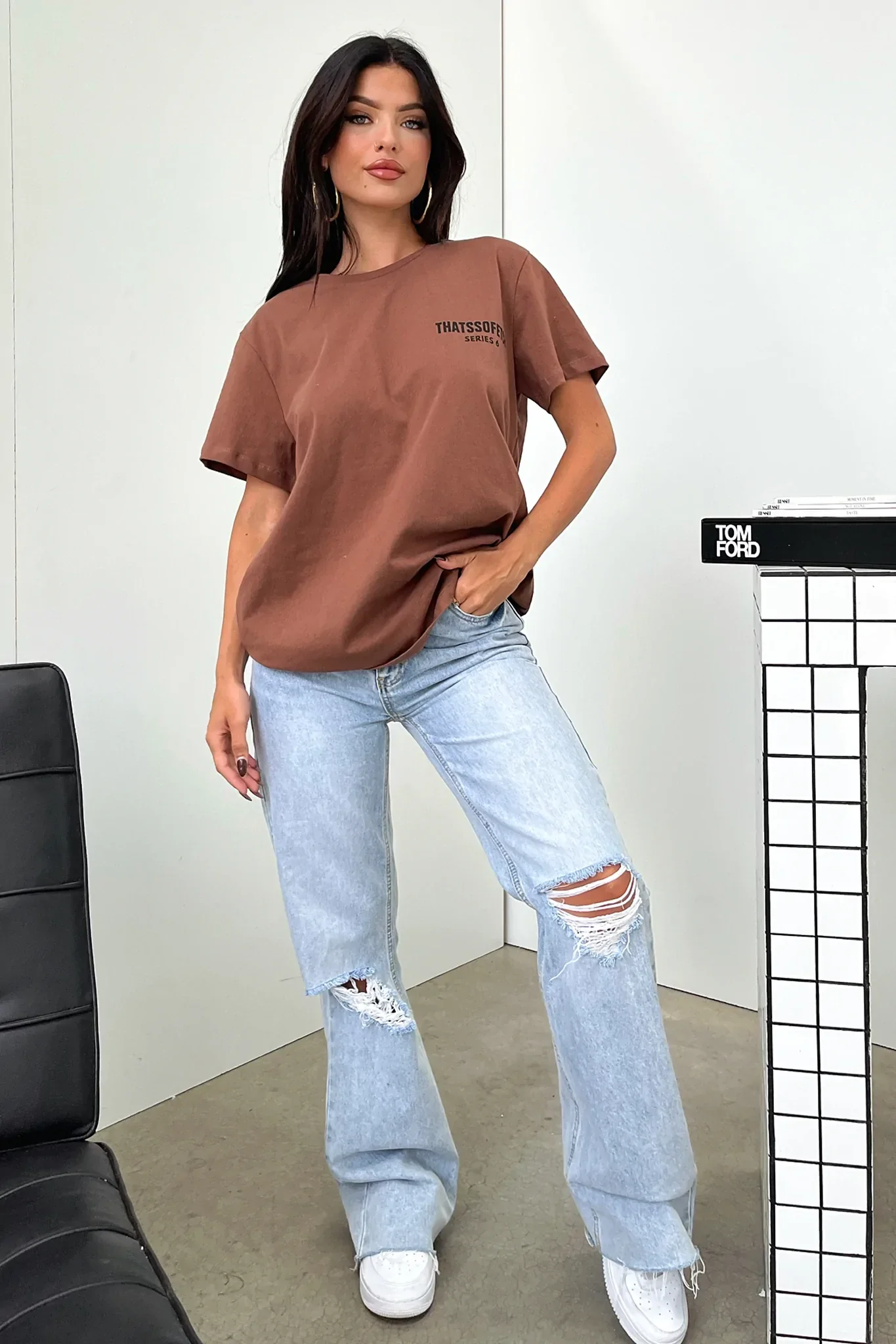 Series 6 Tee - Brown